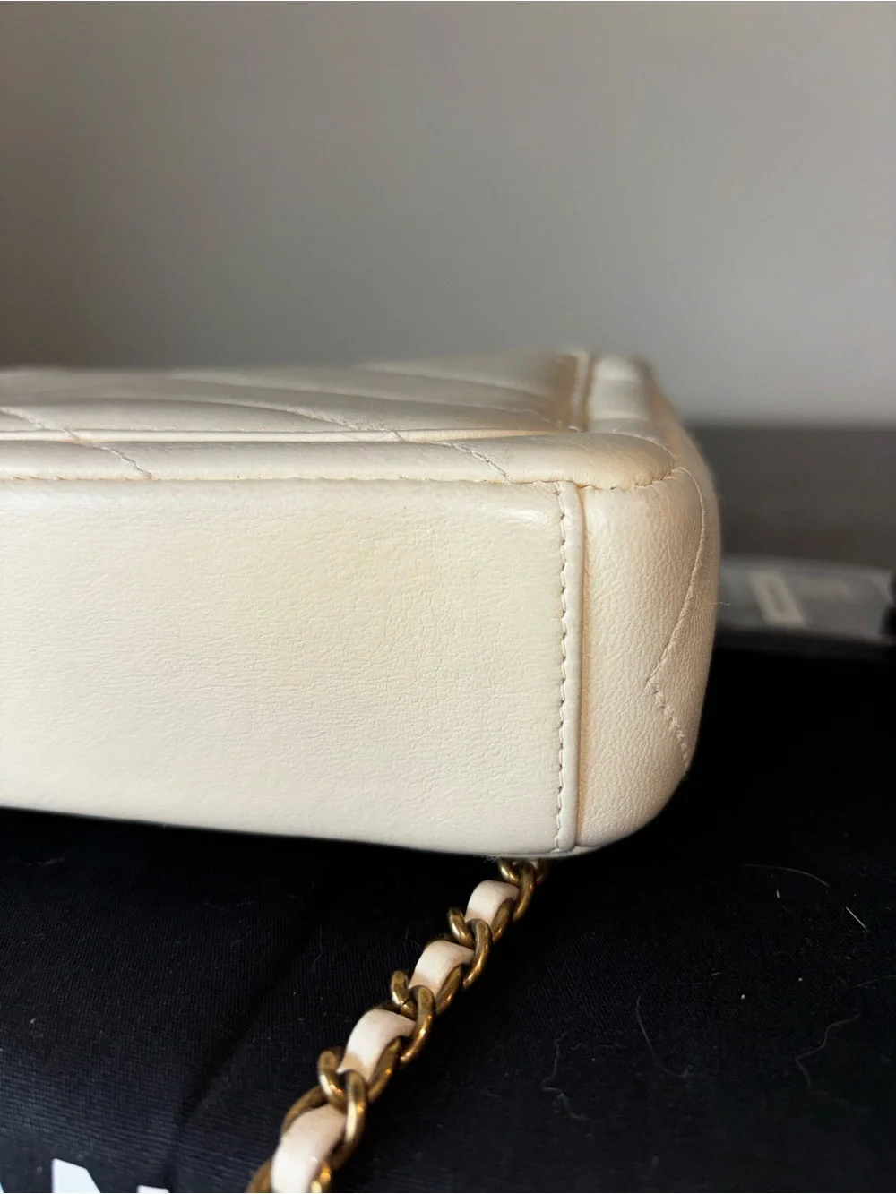CHANEL classic chevron